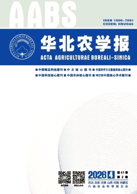 华北农学报封面